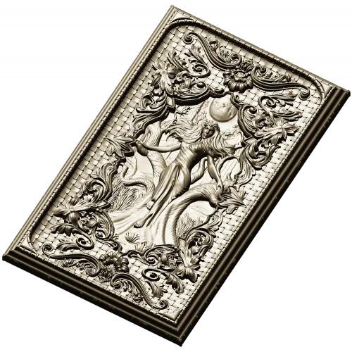 Mara Relief Panel - STL 3D model for CNC carving