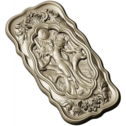 Moonlit Mara - Ornate Relief Panel STL for CNC