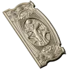 Baroque Oval Nymph Relief - STL 3D Model for CNC