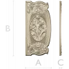 Baroque Oval Nymph Relief - STL 3D Model for CNC