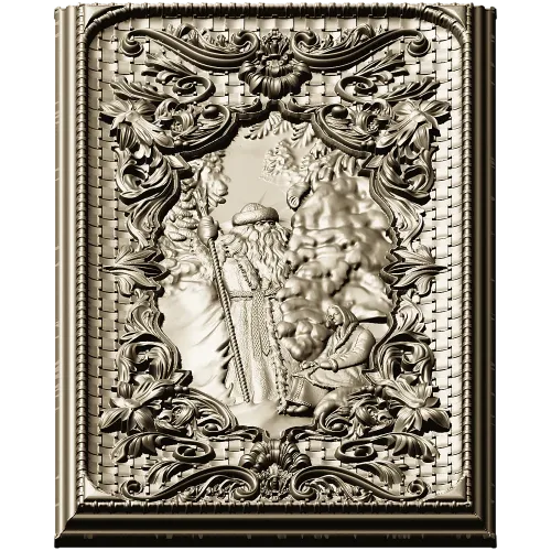 Morozko Vertical Relief - STL 3D model for CNC