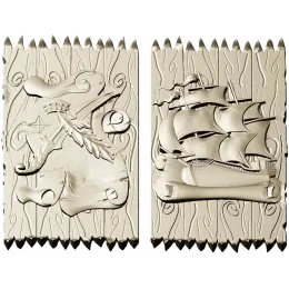 Панели "Корабль и Герб"
