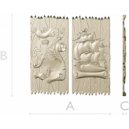 Панели "Корабль и Герб"