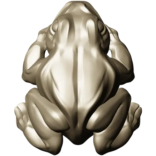 stl модель лягушки для ЧПУ - 3D модель в формате STL для фрезера