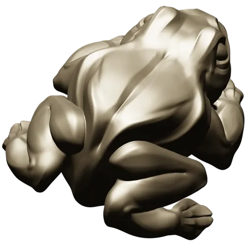 stl модель лягушки для ЧПУ - 3D модель в формате STL для фрезера