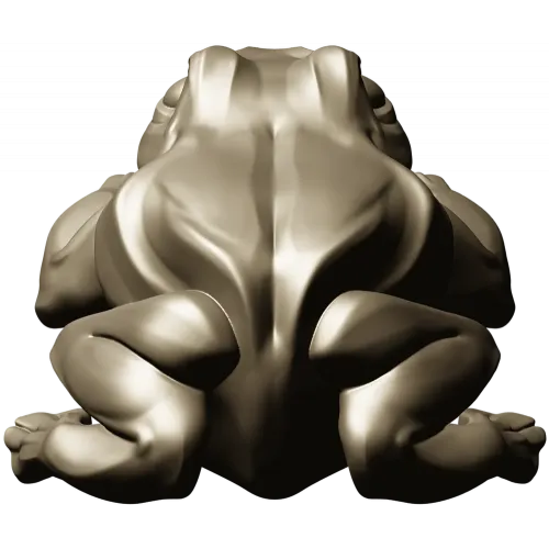 stl модель лягушки для ЧПУ - 3D модель в формате STL для фрезера