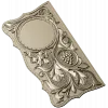 Vine & Grape Backgammon Panel - STL 3D Model for CNC