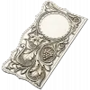 Vine & Grape Backgammon Panel - STL 3D Model for CNC