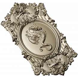 Imperial Dragon Cartouche
