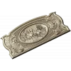 Forest Deer Medallion - STL 3D model for CNC router