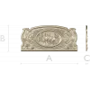 Forest Deer Medallion - STL 3D model for CNC router