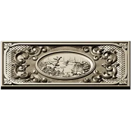 Hunting Medallion Panel