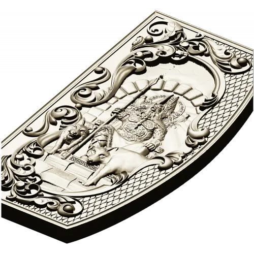 3D модель Odin - рельефное панно для ЧПУ