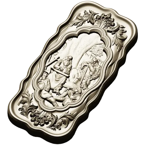 Song of Bayan - high-relief panel STL for CNC