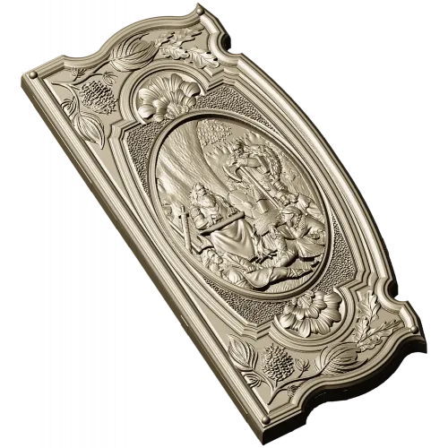 Song of Boyan relief panel STL for CNC