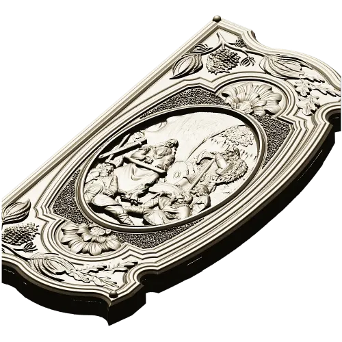 Song of Boyan relief panel STL for CNC