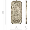 Chariot Journey baroque relief - STL 3D model for CNC milling