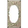 Baroque Griffin Oval Frame STL for CNC Relief
