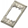 Heraldic Woven Frame - STL 3D model for CNC milling