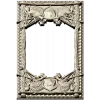 Heraldic Woven Frame - STL 3D model for CNC milling