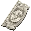 Seaside Nymph Panel - Mermaid Relief STL for CNC