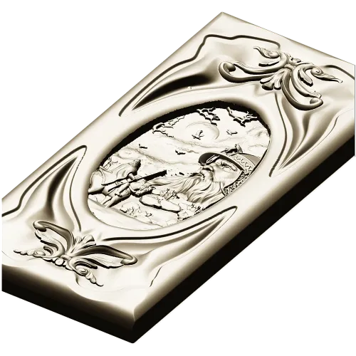 Ruslan Relief Panel - STL 3D Model for CNC