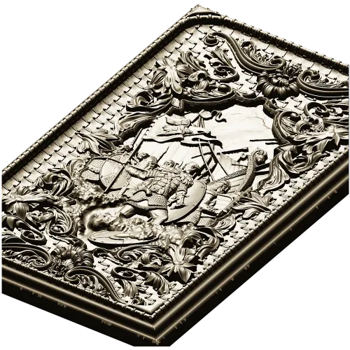 Панель-рельеф "Святослав" - 3D модель STL для ЧПУ