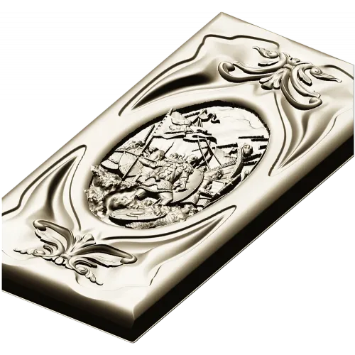 Рельеф "Святослав" - 3D STL модель для ЧПУ