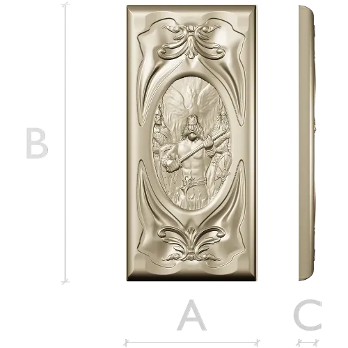 Sacred Flame Guardian - relief panel STL for CNC