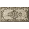 Ornate Floral Medallion Panel STL for CNC Routing