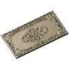 Ornate Floral Medallion Panel STL for CNC Routing