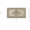 Ornate Floral Medallion Panel STL for CNC Routing