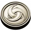 Trinity Swirl Rosette - 3D model STL for CNC milling