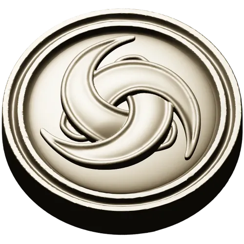 Trinity Swirl Rosette - 3D model STL for CNC milling