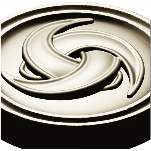 Trinity Swirl Rosette - 3D model STL for CNC milling