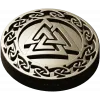Valknut Medallion - STL 3D model for CNC milling