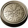 Runic Rosette Token - STL 3D model for CNC milling