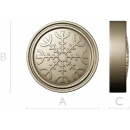Runic Rosette Token