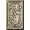 Freya with Sacred Cats - high-relief panel STL for CNC