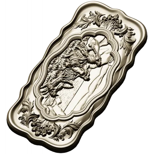 Freya and the Cats - Ornamental Relief STL for CNC