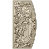 Фрея на кошках - stl модель рельефной панели для ЧПУ