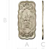 Appearance of Svarog - high-relief decorative panel STL for CNC