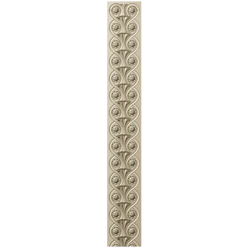Classical Rosette Baguette - STL 3D model for CNC