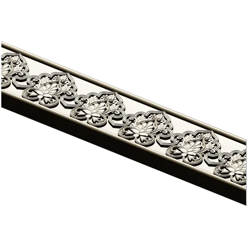 Багет с акантовым орнаментом - 3D модель STL для ЧПУ