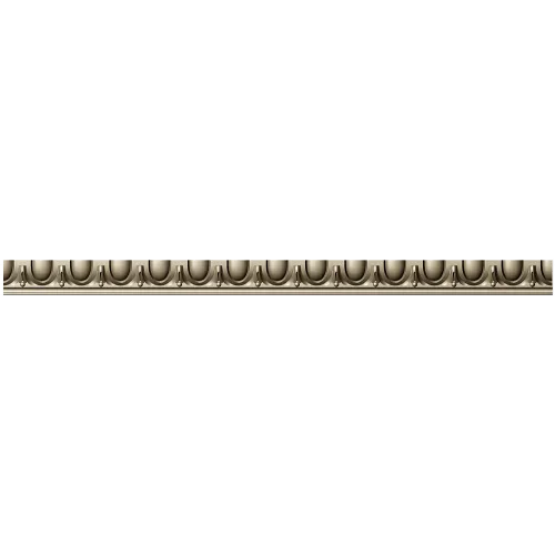 Classic Egg-and-Dart Baguette - STL 3D Model for CNC Milling