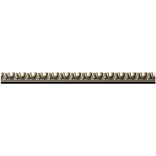 Classic Egg-and-Dart Baguette - STL 3D Model for CNC Milling