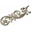 Acanthus Scroll Decorative STL for CNC Carving