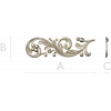 Acanthus Scroll Decorative STL for CNC Carving