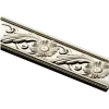 Classic Floral Baguette STL for CNC Carving