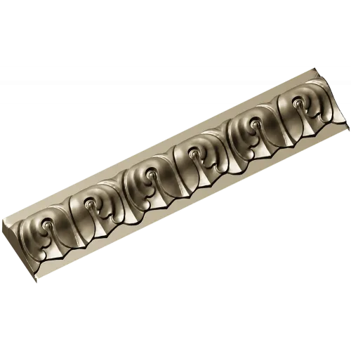 Acanthus Baguette - STL 3D Model for CNC Milling